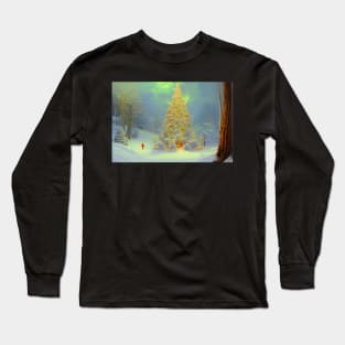 Christmas forest Long Sleeve T-Shirt